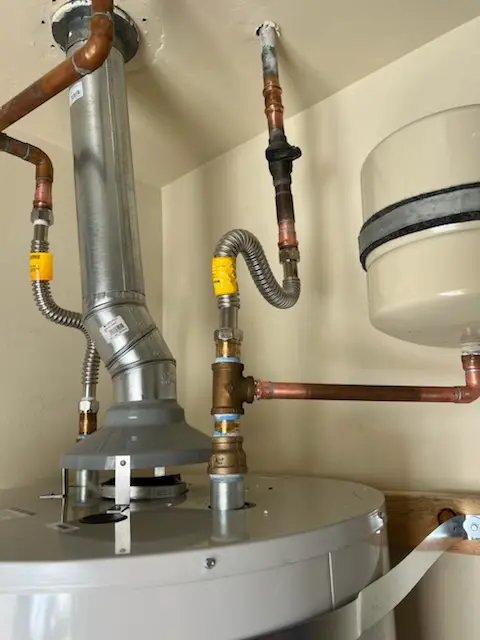Water heater installation and plumbing repair in Nutwell